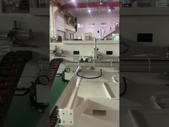 مسیر خطی ریل هدایت شده کاملاً بسته شده و زنجیره کشویی داخلی